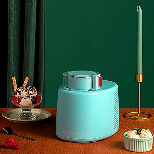 IW.HLMF Sorbet Frozen Machine, Softeismaschine ohne Kühlung, Home Ice Cream Maker Built In Freezer Green – Bild 4