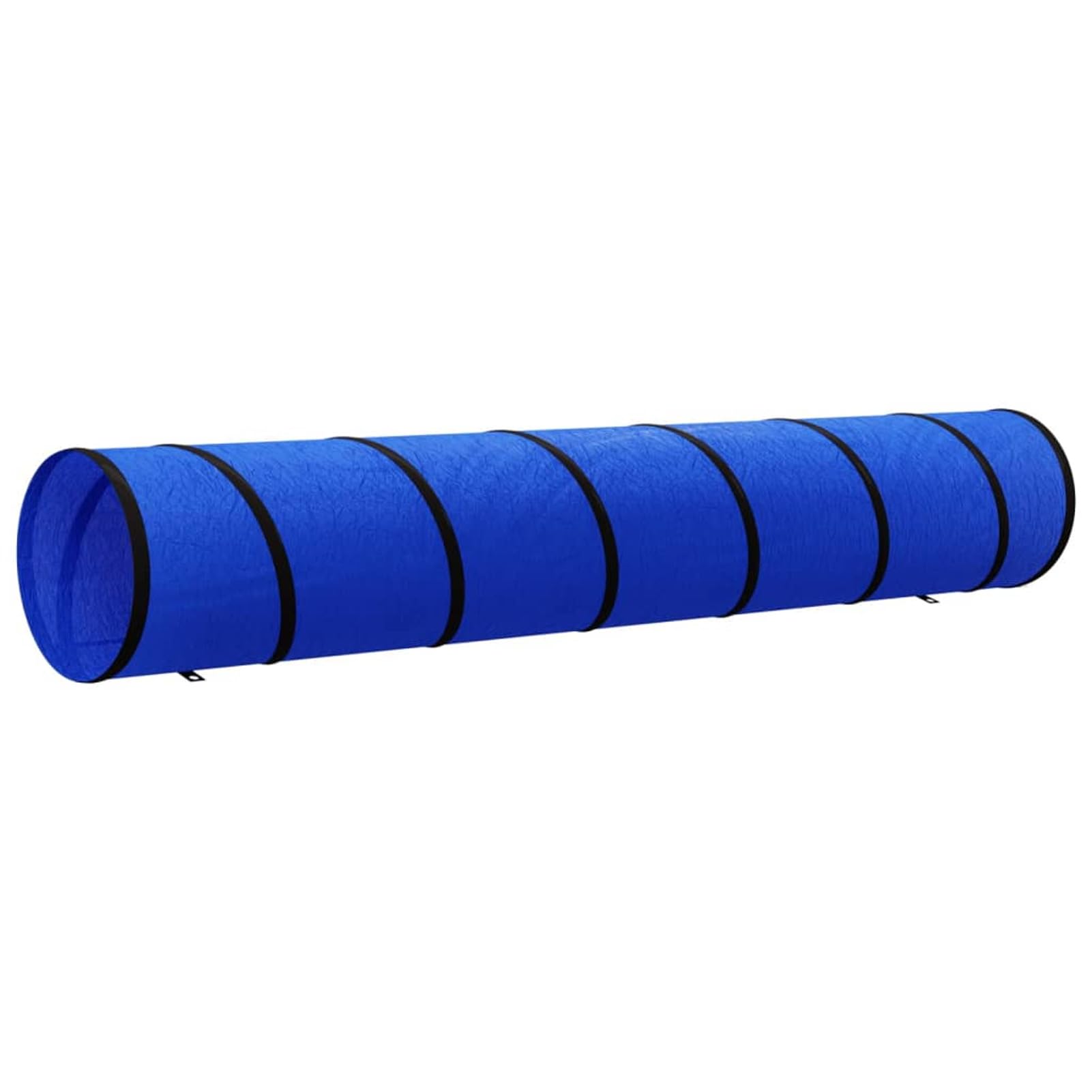 Hundetunnel, blau, Ø 50 x 300 cm, Polyester, perfekt für Hundetraining und Spielen im Freien, Pop-Up-Spielzeug, Agility-Ausrüstung für Hunde, Katzenspielzeug oder Tunnel
