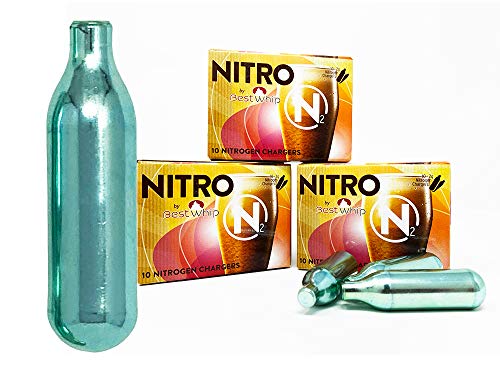 Nitrogen Cartridges – N2 Cartridges NITRO by Best Whip – Coffee Beer Cold