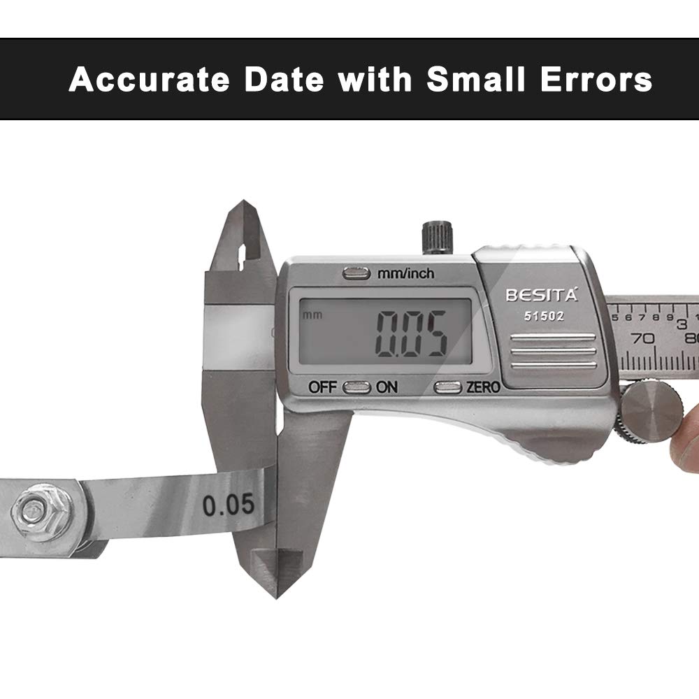 Cabilock Feeler Gauge Edelstahl - Präzisions Spaltmaßlehre 1-15mm