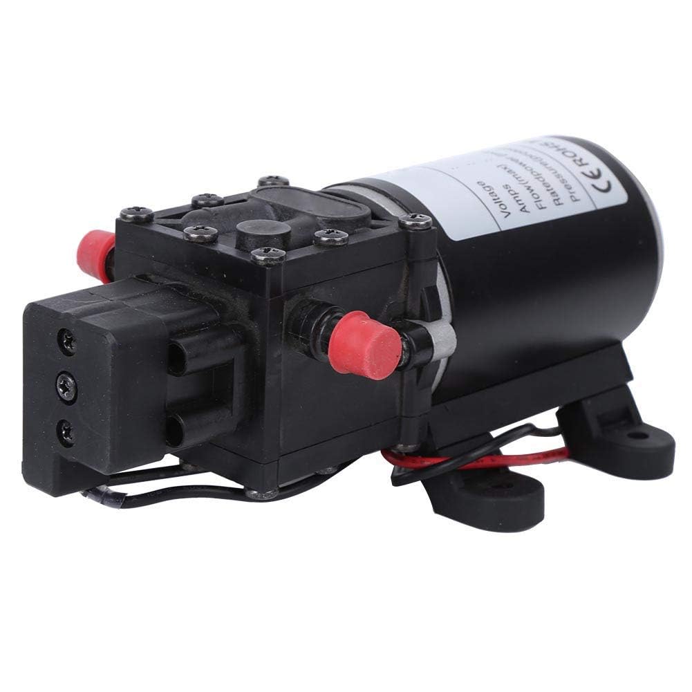 Pompa a Membrana Ad Alta Pressione 120W DC12V 18V Intelligente Autoadescante 7L/min Booster Pressione 10mm per Irrigazione Imbarcazioni
