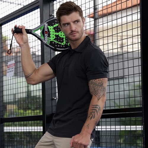 Men’s 1/3 Pack Polo Shirt Moisture Wicking Dry Fit Performance Athletic Short Sleeve Golf Shirt3