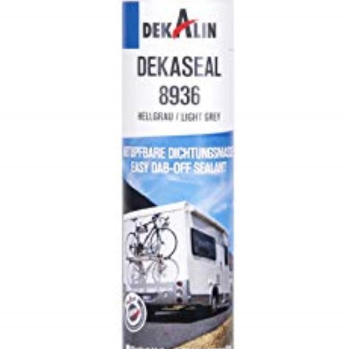 KTRolster Dekalin DEKAseal 8936 Anthracite Sealant (Dark Grey), 310 ml, High Density Polyethylene, Matte Finish, Water Resistant, 1 Piece