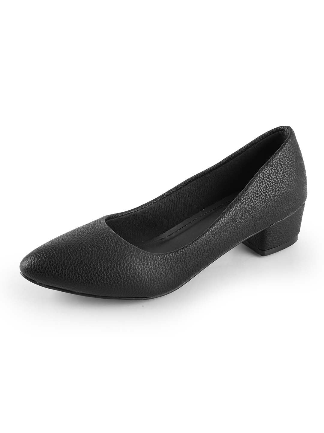 LaSancy Womens Office Block Heel Slip-Ons Bellies | Ethnic, Party, Work & Smart-Casual Block Heels for Women | Heel Height: 1 Inch | Black (B0CF3BPQD5) Amazon Price History, Amazon Price Tracker