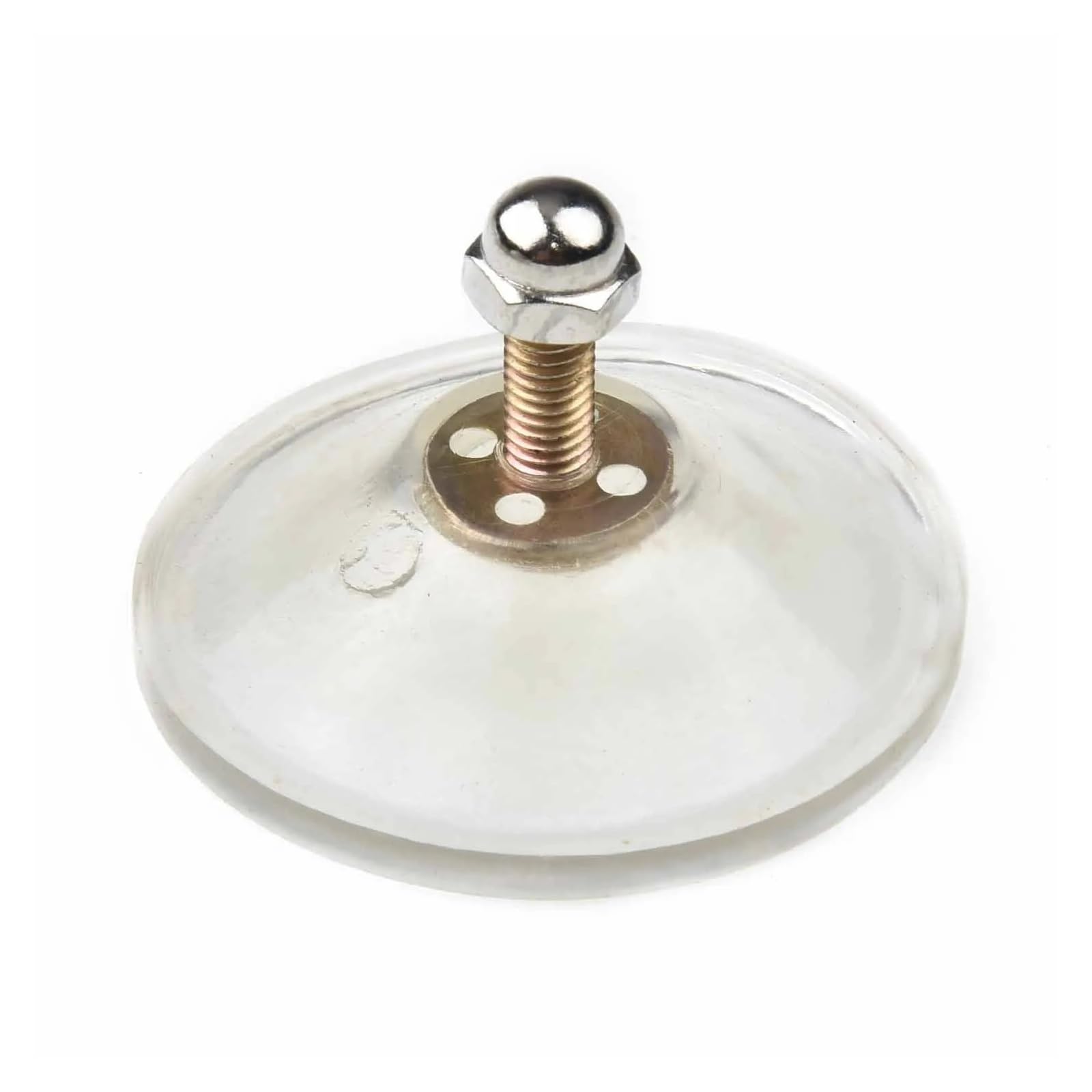 Zklgs Clear Glass Suction Lifter, Suction Hooks Turn 10Pcs Accessory Cups Pad Elements Glass Nut Thumb Pvc Suckers Parts(Clear)