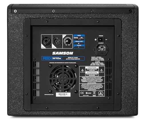 Image of Samson RSXM10A - 800W 2-Way Active Stage Monitor, Black