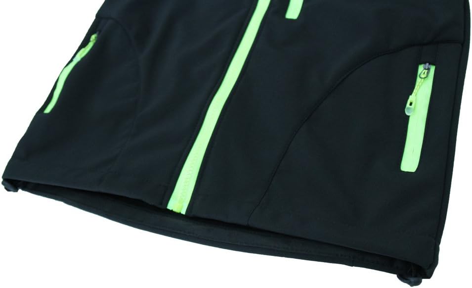 M2C Boys Girls Hooded Windbreaker Fleece Lined Softshell Jacket - Image 6