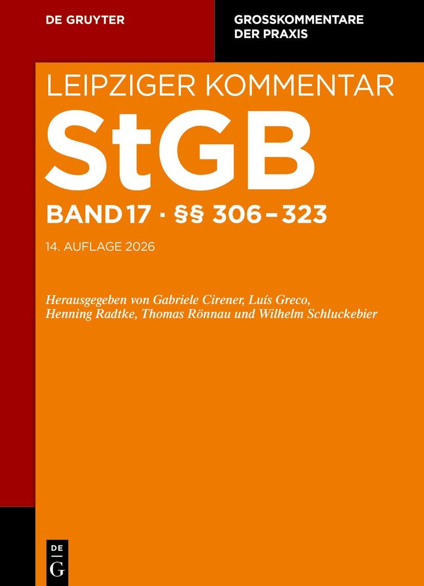 §§ 306-323 (Großkommentare der Praxis)