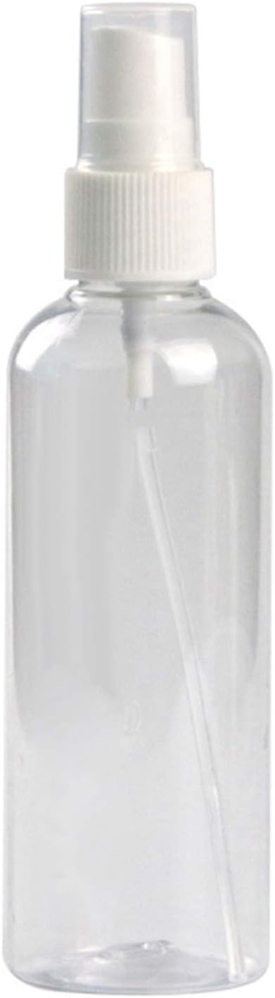 Empty Spray Bottles Refillable Portable Transparent Plastic Bottles Mini Liquid Containers for Travel 120ml