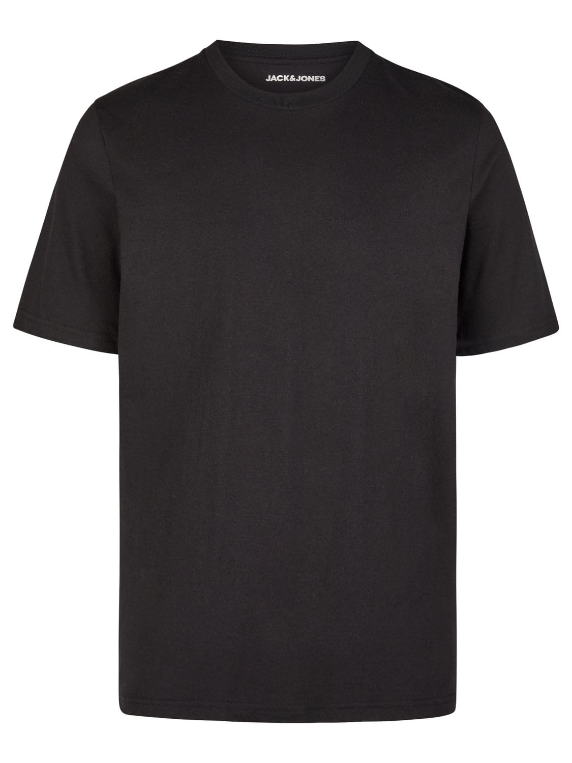JACK & JONES Męska koszulka basic regular fit JACJEANS Underwear zestaw 6 sztuk, okrągły dekolt, krótki rękaw, koszulka letnia, czarna, biała, S M L XL XXL 3XL