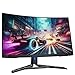 Lenovo Legion-R32qc-30 | 32" (81.2cm) QHD 180Hz Curved Gaming Monitor | 0.5ms, AMD FreeSync, 99% sRGB, 3Wx2Speaker, 2xHDMI 2.1 TMDS, 1xDP 1.4| Tilt, Swivel, Pivot, Height Adjust | Black | 67C8GAC1IN