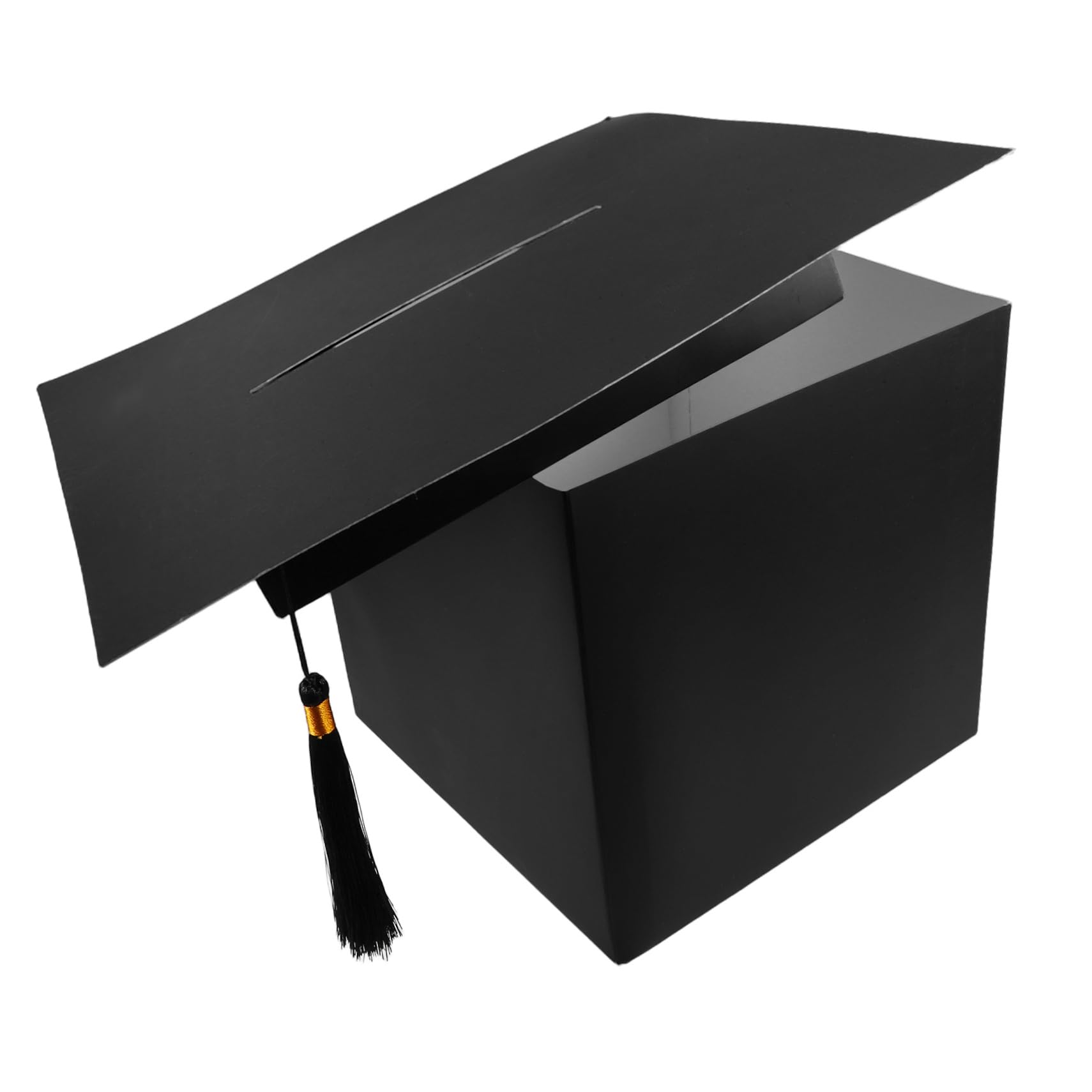 Ciieeo Graduation Card Box Keepsake for Messages Elegant Design for Graduation Parties Versatile Cardboard Box for Weddings