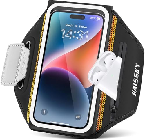 Guzack 3D窓口 ランニングスマホアームバンド