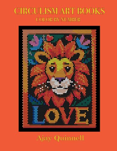 Love - Color by Number Circulism book - Superior paper edition