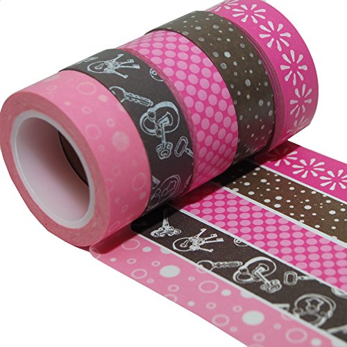 K-LIMIT 5 Set Washi Tape rotoli di nastro adesivo