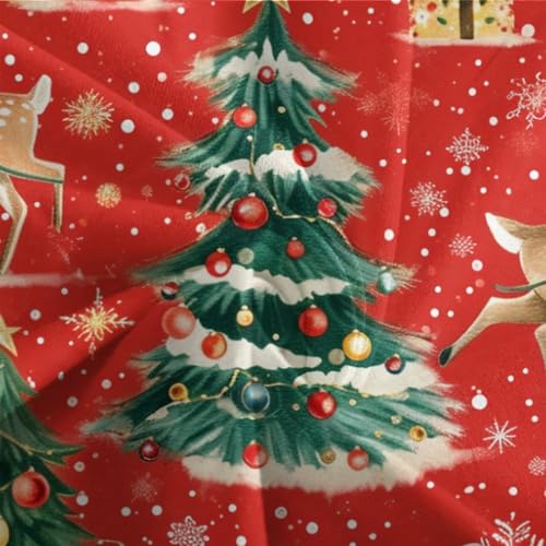 Parure de lit 200x200 cm microfibre douce avec fermeture éclair et taies