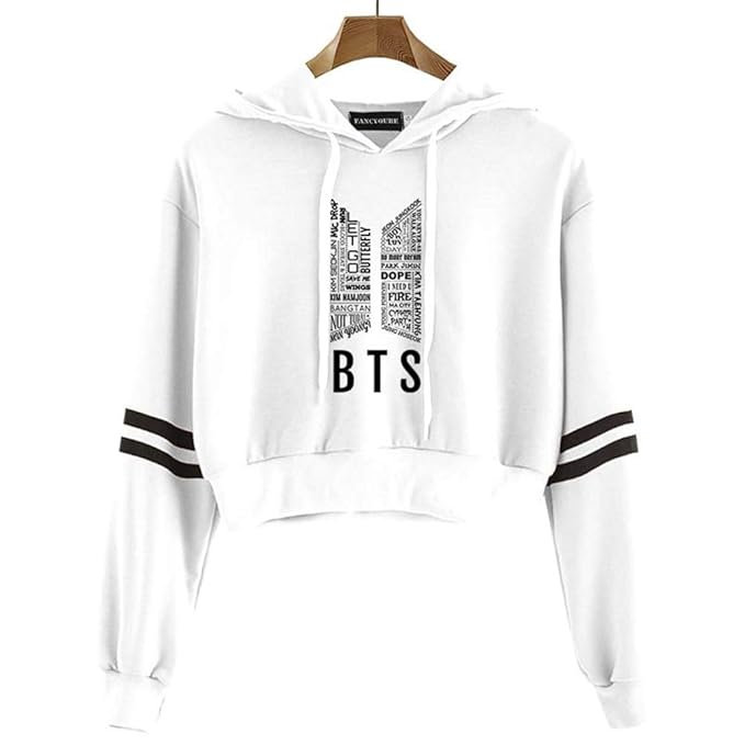 bts crop sweatshirt