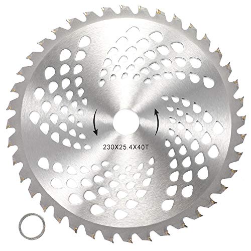 9" 40T 1" Arbor Carbide Tip Weed Eater Saw Blade image 5