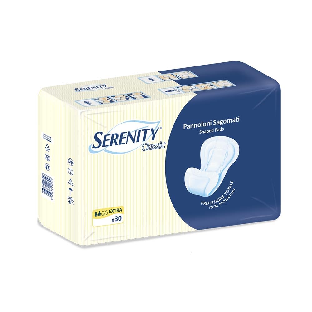 Pannoloni Sagomati Serenity Classic Extra (2 Gocce) 30pz