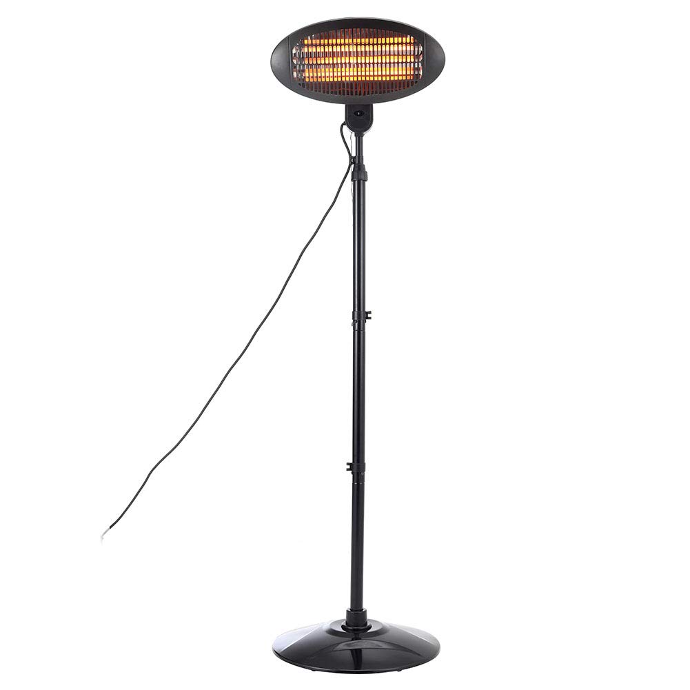 Buy DKIEI Infrared Patio Heater Electric 2 in 1 Function Wall Mounted