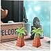 SHOWERORO 10pcs Palm Tree Candy Box Hawaiian Party Decorations Gable Boxes for Wrapping Portable Party Supplies