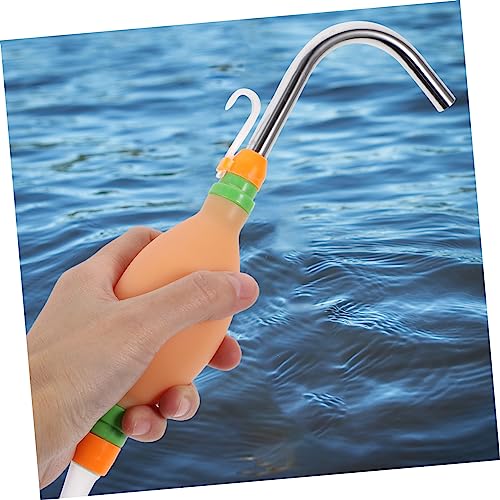 1 Conjunto Dispensador De Água De Pesca De Sucção Manual Bomba De Manutenção Para Aquário Bomba De P