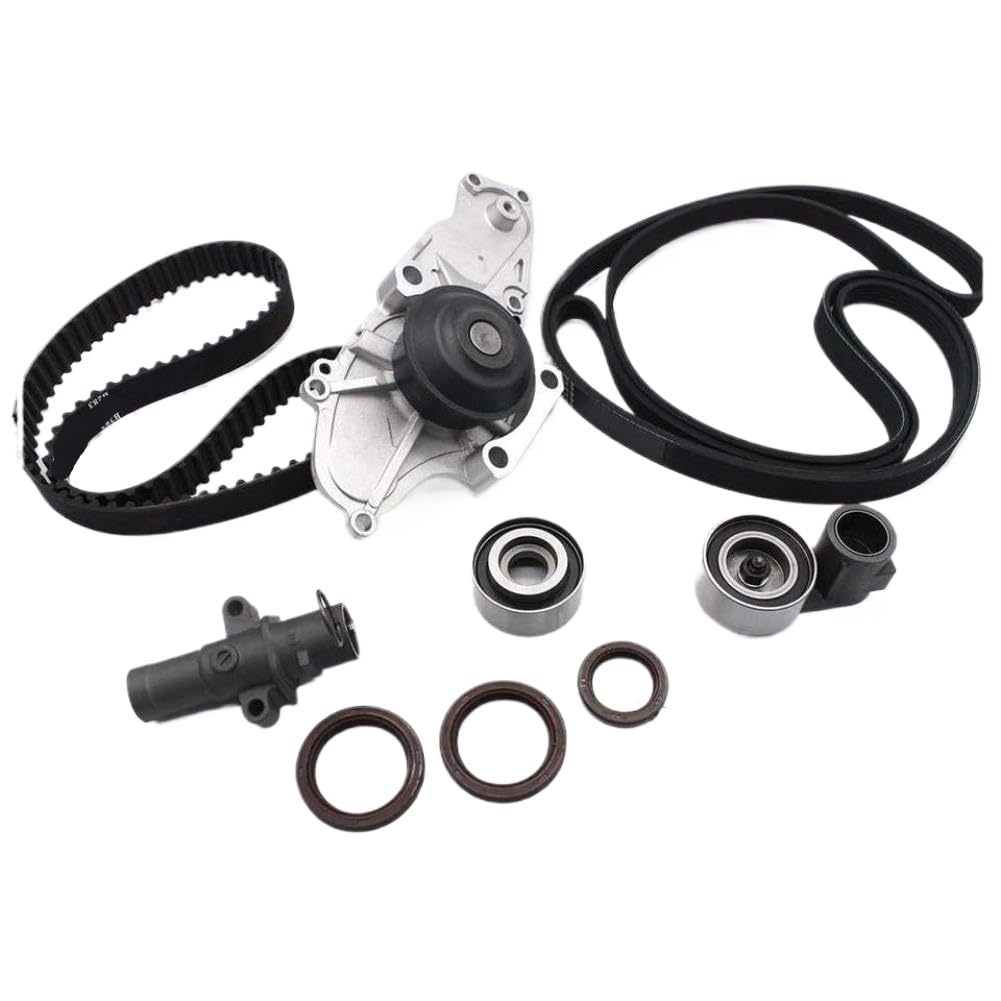 Kit di sostituzione della cinghia di distribuzione e della pompa dell'acqua compatibile con motori Accord, Ridgeline, MDX, TL V6