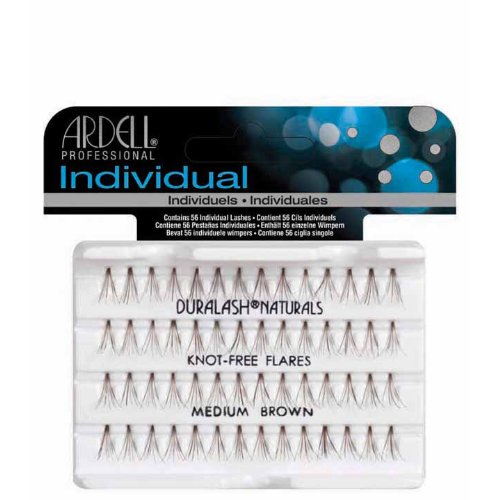 ArdellFalse Lashes Duralash Individual Naturals Knot-Free, Medium Brown