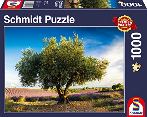 Preisvergleich Produktbild Schmidt Spiele 58357 Olivenbaum in der Provence, 1000 Teile Puzzle, Bunt