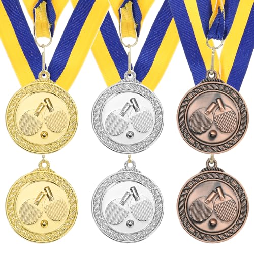Médailles de tennis de table pour récompenser les vainqueurs de jeux de sport