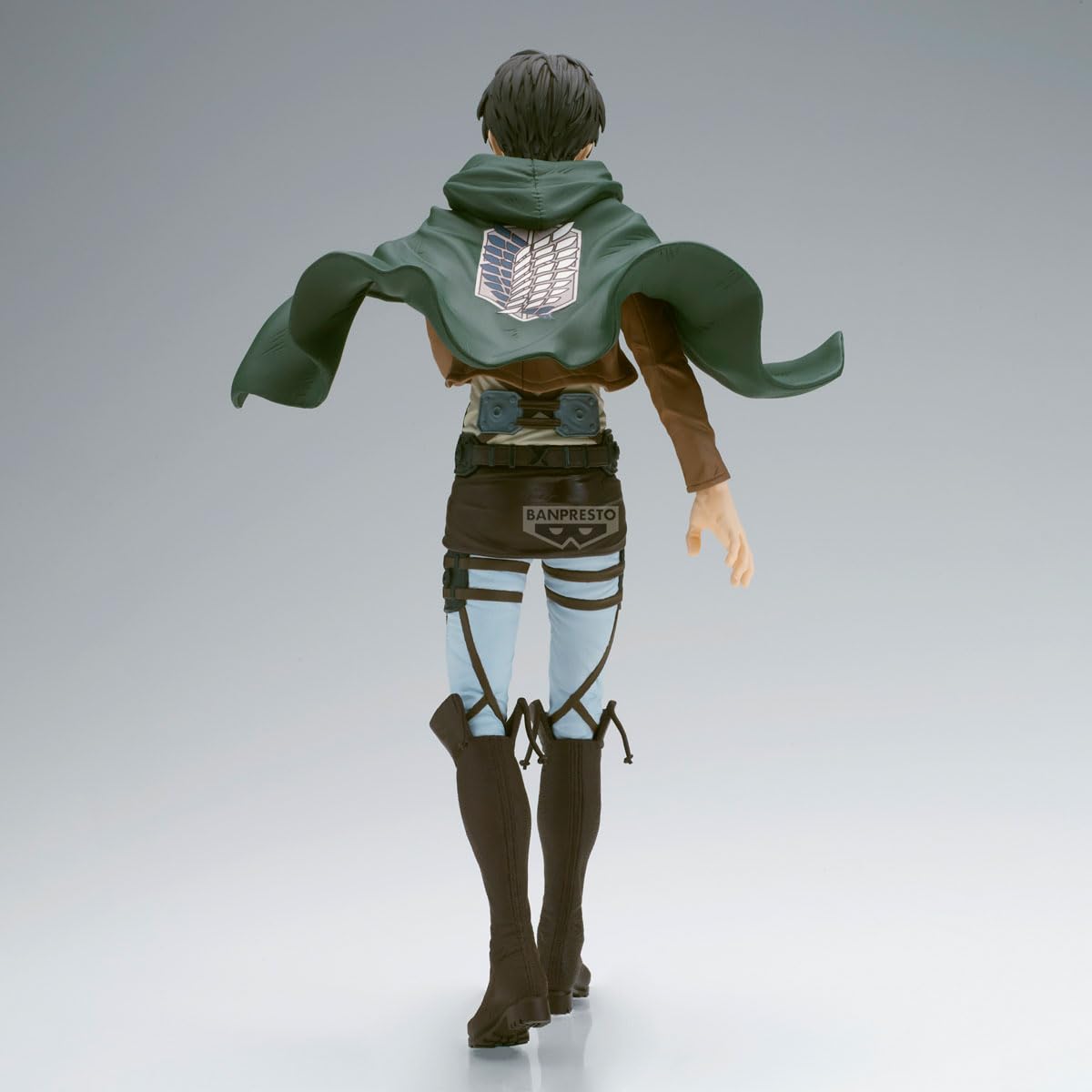 Banpresto Eren Yeager Attack On Titan Action Figure - Grandist 28 cm - BP29875P Multicolor - Collectible Figure - Great for Anime Fans - Image 4