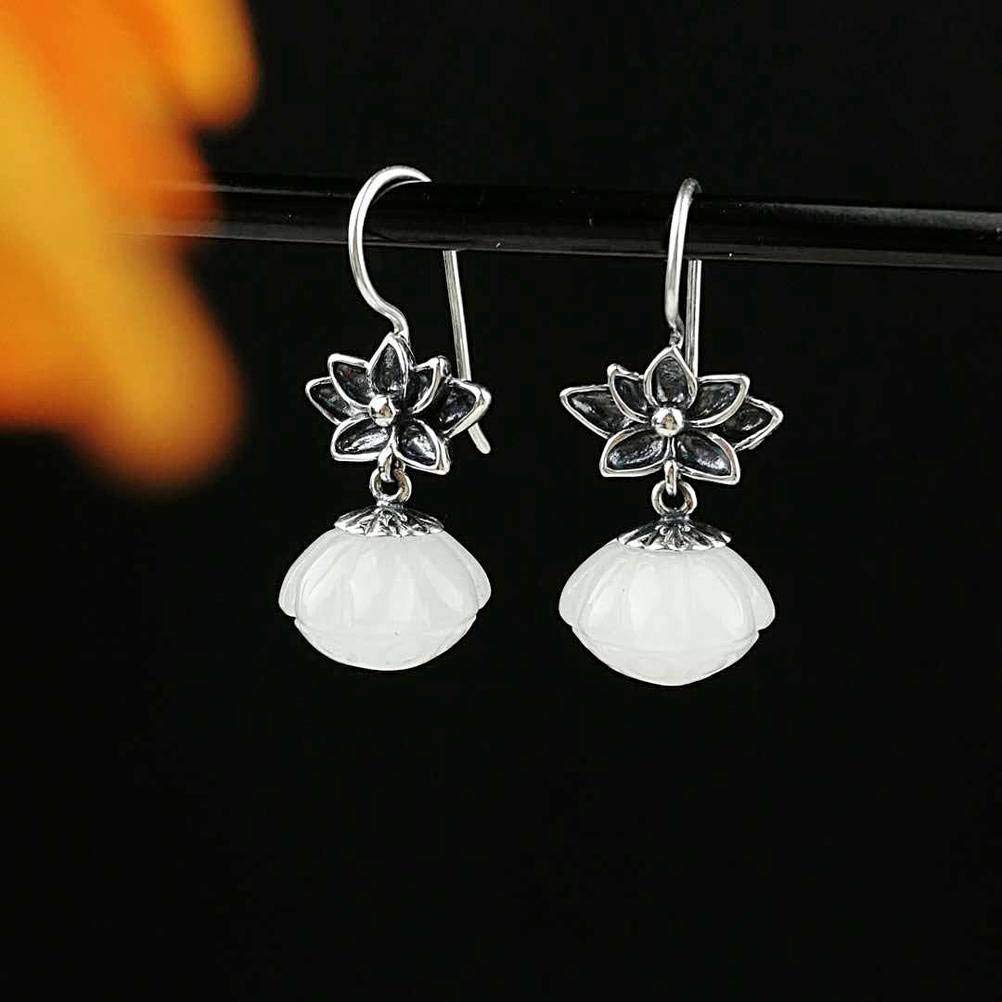 Boucles d'oreilles tempérament classique cadeau idéal s925 - 5