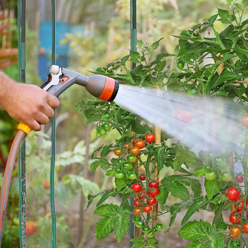 ONVAYA® Foliengewächshaus Günni mit Regalen & Fenster | Gewächshaus aus Folie für den Garten | Anzuchthaus | stabil, Winterfest & UV-beständig | 188 x 130 x 190 cm 5 ONVAYA® Foliengewächshaus Günni mit Regalen & Fenster | Gewächshaus aus Folie für den Garten | Anzuchthaus | stabil, Winterfest & UV-beständig | 188 x 130 x 190 cm – Bild 5