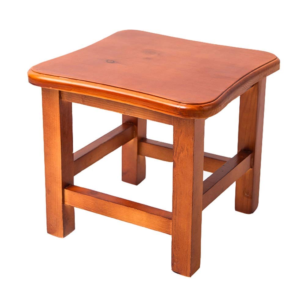 Banco de moda MU de madera maciza para el salon de te y mesa de cafe