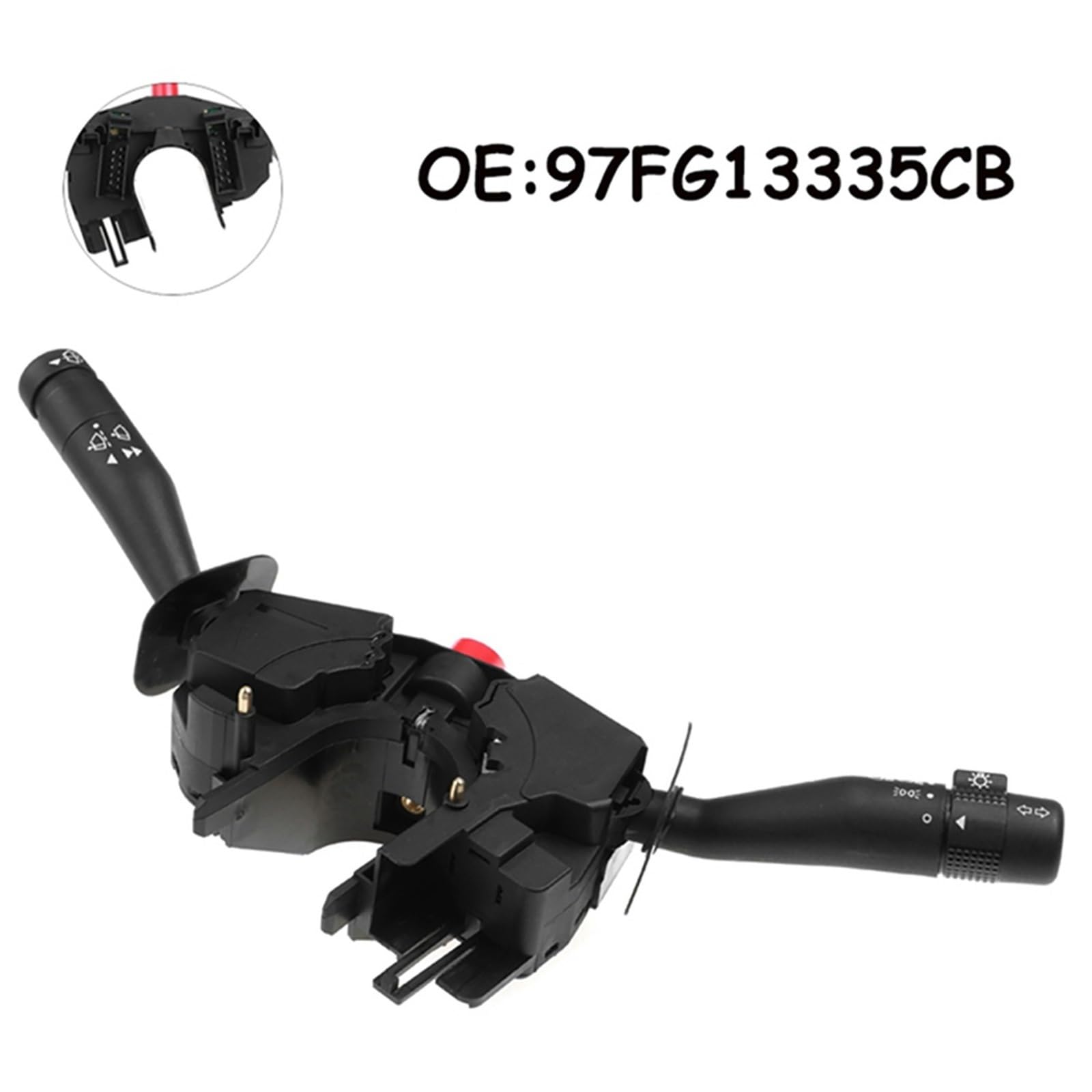 Para Fiesta MK4 1996-2005 97FG13335CB 98FU13335BA interruptor columna dirección coche Control crucero señal mando de control de crucero