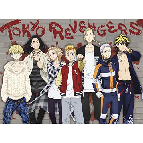 ABYSTYLE TOKYO REVENGERS - Póster casual de la pandilla de Tokio Manji (52 x 38)