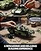 Nifeliz Leopard II A7 Tank, Military Tank Building Set for Adults, Collectible Army Model to Build and Display, Gift Ideal for Military Enthusiasts (2,069 PCS, NF10269)