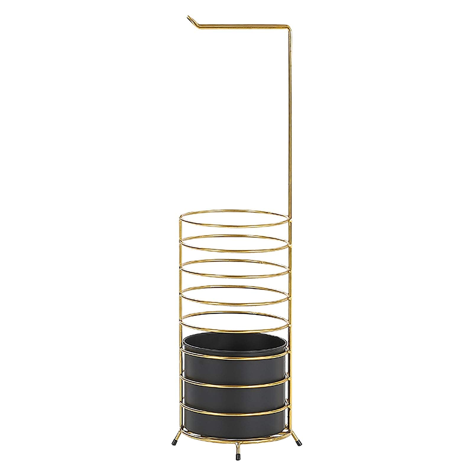 Porte-parapluie en métal de qualité supérieure pour une décoration d'entrée raffinée