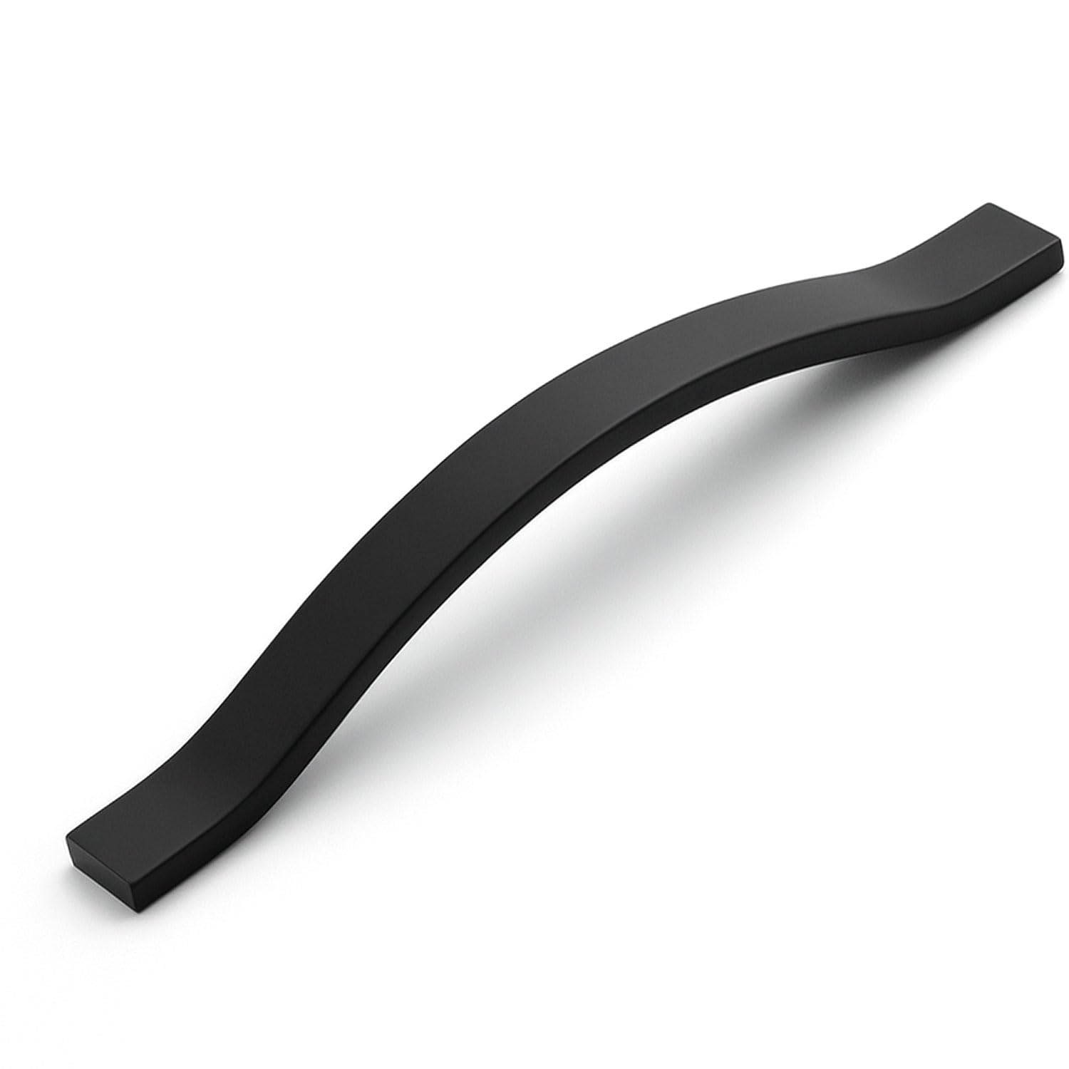 Sümbül Kulp 256 mm Siyah Metal Mobilya Kulpu Modern Mutfak Dolabı Çekmece Kolu Dolap Kapak Kulpları