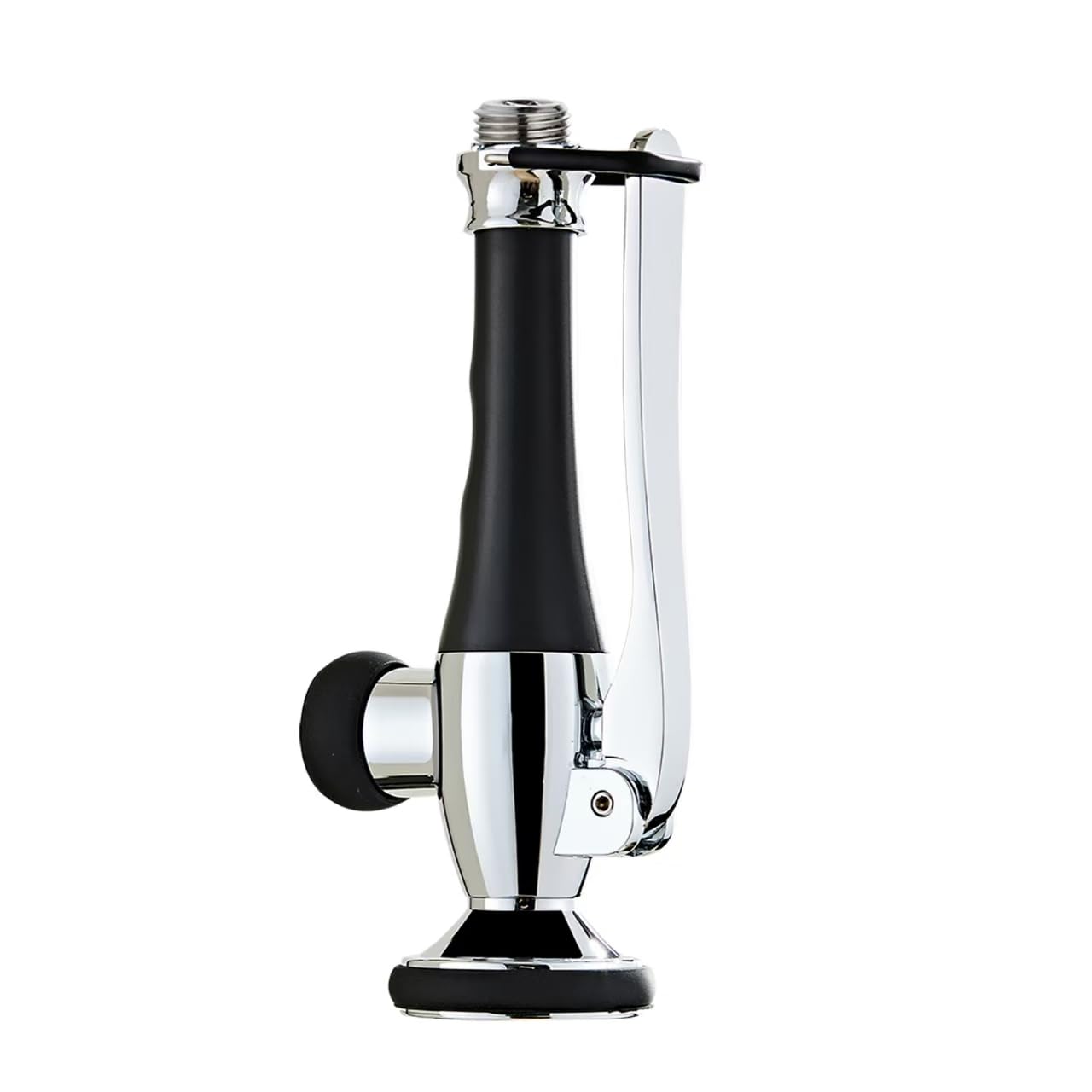 Cabezal de repuesto para grifo de cocina, cabezal rociador de fregadero de cocina con mango ergonómico, pulverizador de grifo comercial de alta presión para uso doméstico y utilitario (cromado)