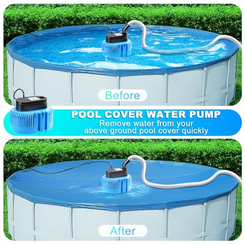 Deeprbetter Pool Cover Pump Above Ground, Submersible Water Pump thumb #3