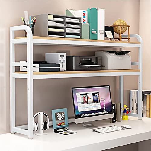 Fournitures de bureau commode mignonne et étagère à deux niveaux - 2