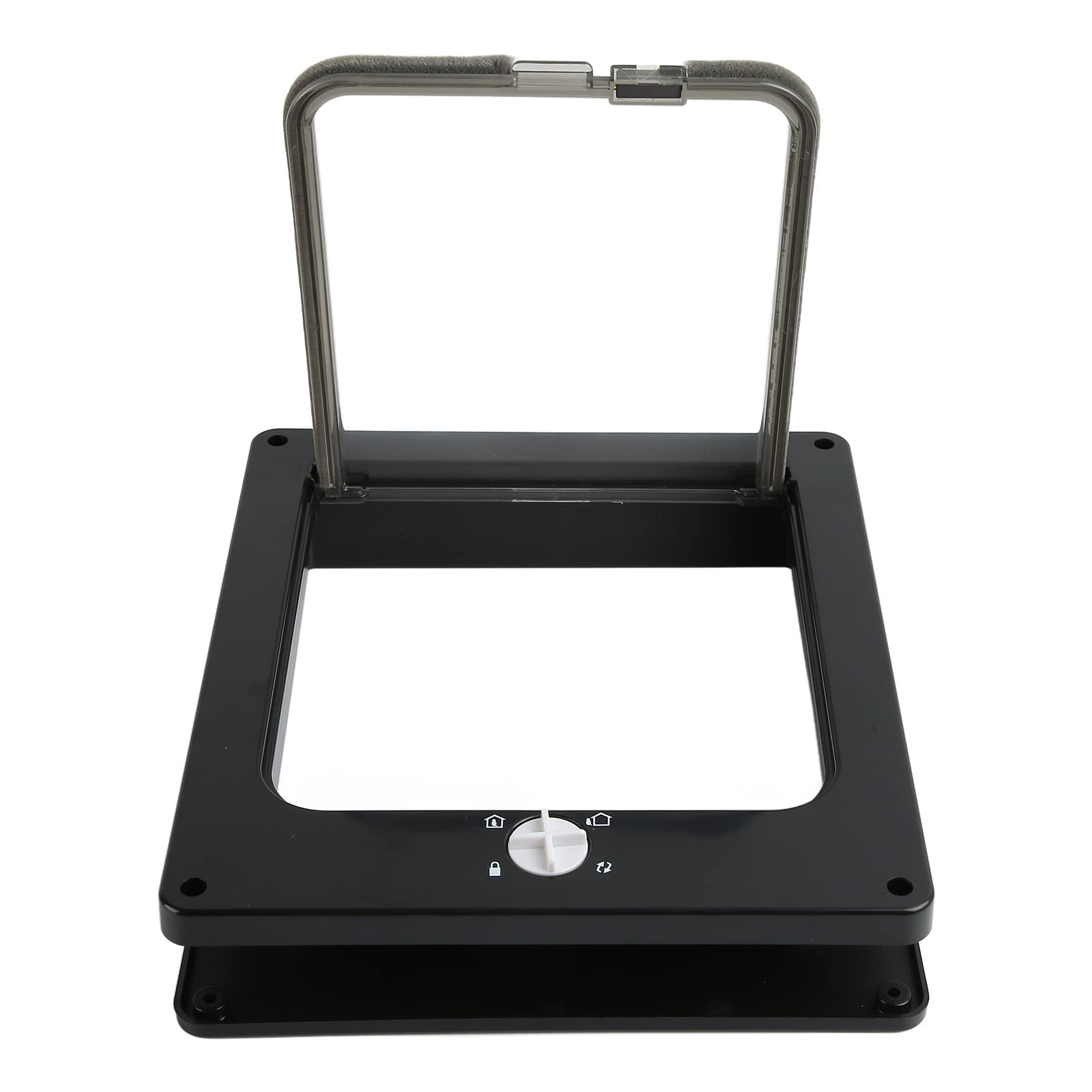 Amazon.co.jp: 標準的なインテリアドアのペットドア、自動窓閉鎖、摩耗