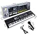 RenFox Teclado Piano, Piano Digital 61 Teclas, Teclados Electronico 10 Ritmo &...