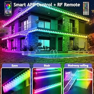 150ftpermanentoutdoorrgblightsip67waterproofwithsmartappcontrolremotediyscenemodesmusicsynchronizationeaveslightsforgardendecordeckchristmaspartypartyhalloweenroof Urban Country Home Decor 150ft permanent outdoor rgb lights ip67 waterproof with smart app control remote diy scene modes music synchronization eaves lights for garden decor deck christmas party party halloweenroof urban country home decor