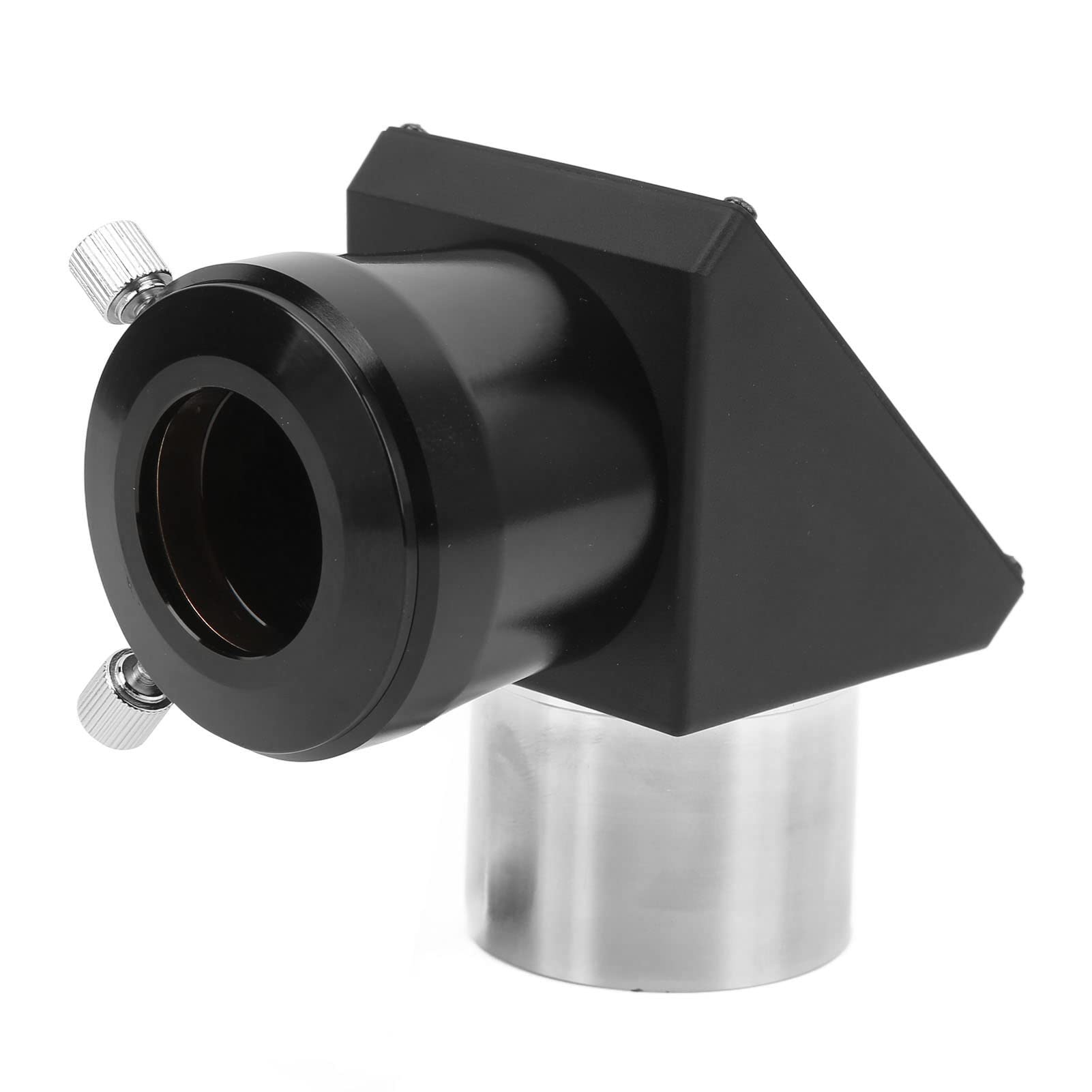 Akozon Telescopio de 2 Pulgadas Adaptador Diagonal de 90 Grados Prisma Espejo Cenital para Observación Astronómica