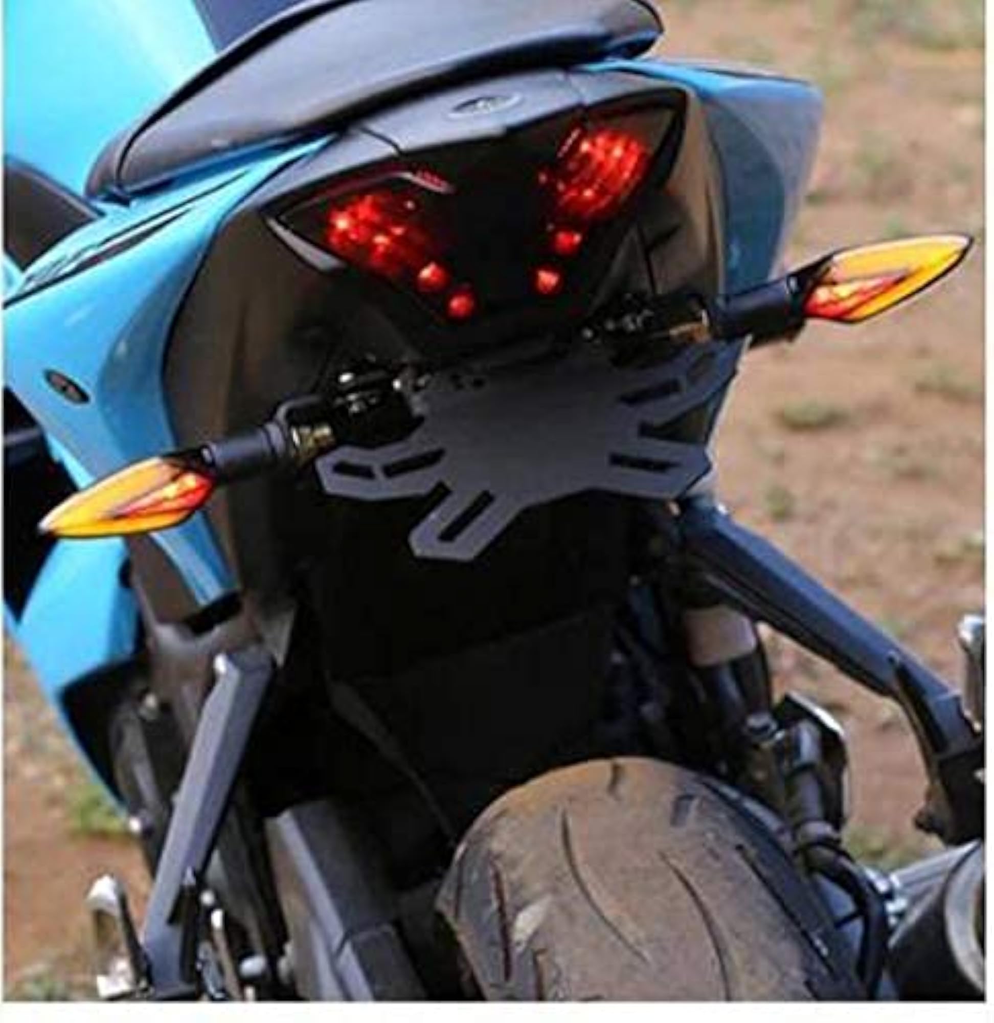 Amber LED Turn Signal Arrow Indicators for Honda CB Unicorn