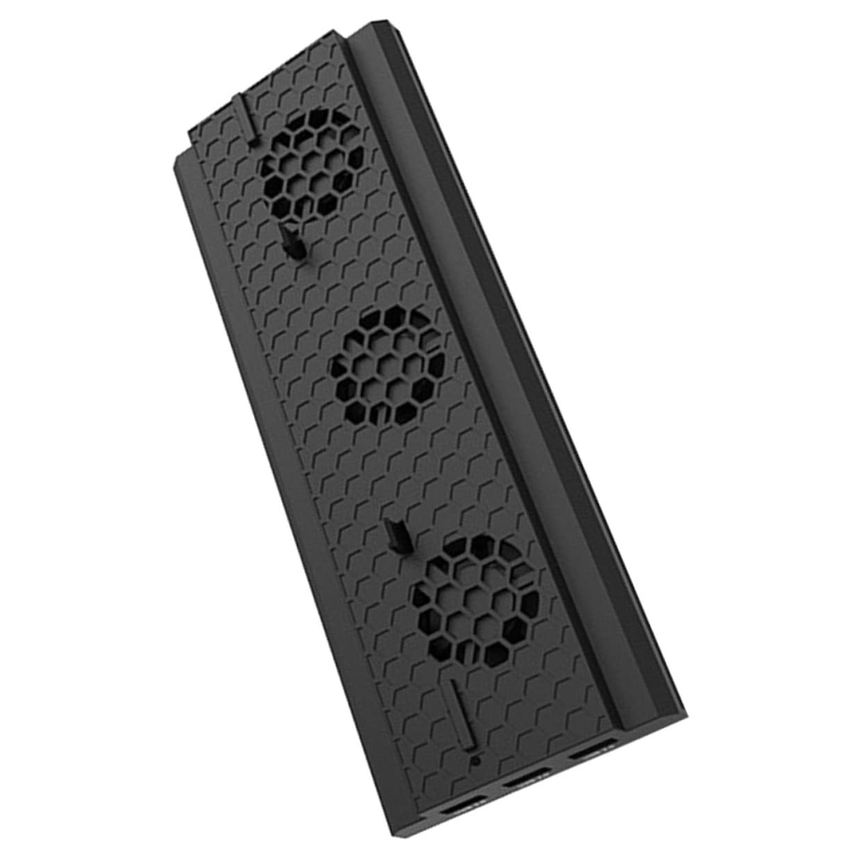 Tofficu 2pezzi Ventola di Raffreddamento per Console di Gioco con Controllo della Temperatura Supporto Verticale Compatibile per One Hub USB Triplo e Design Unico con Luce LED