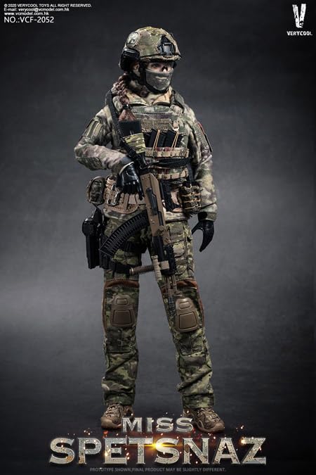 Amazon | VCF-2052 1/6 Russian Special Combat Women Soldier Miss
