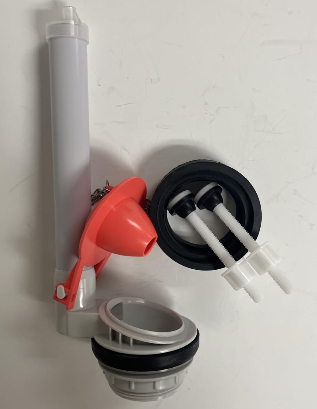 2 inch Flush Valve Assembly for Two Piece Toilets with Flapper Valve